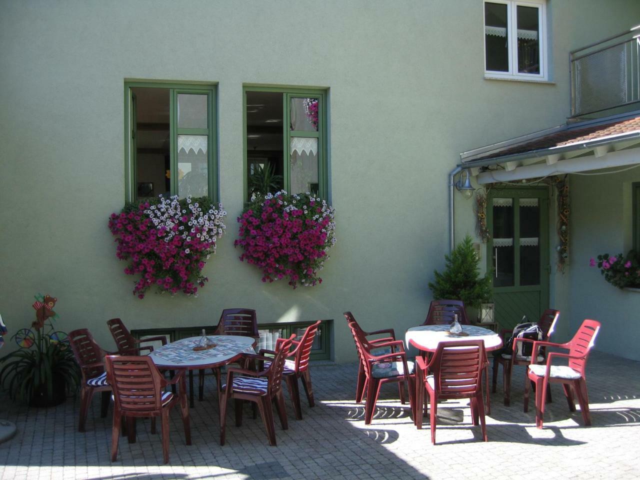 Hotel Weinstube Schwalbennest Karlstadt Esterno foto