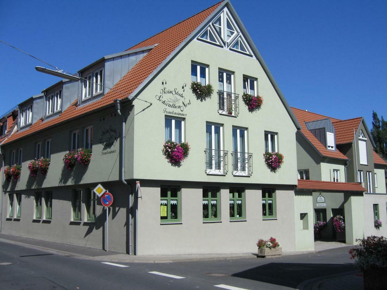 Hotel Weinstube Schwalbennest Karlstadt Esterno foto